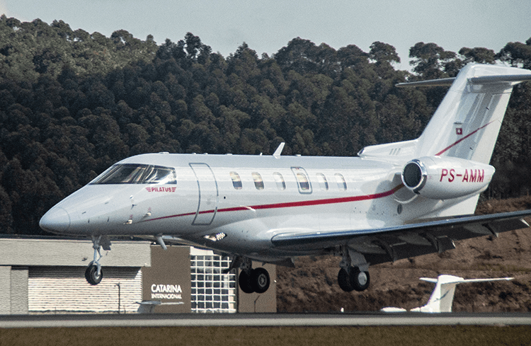 Chega ao Brasil a terceira aeronave da Amaro Aviation, nesta sexta-feira (21)