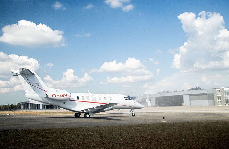 Chega hoje ao Brasil a terceira aeronave da Amaro Aviation